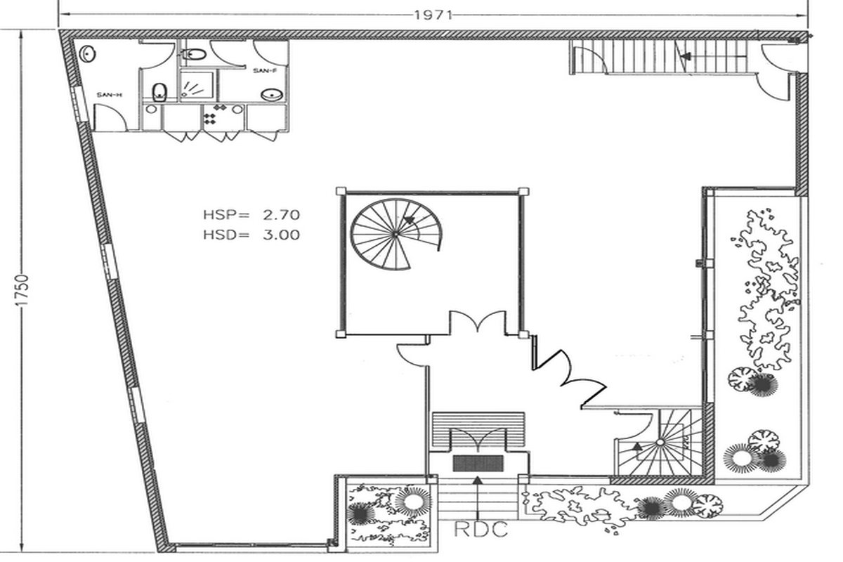 Rez-de-jardin - Lot A/B/C